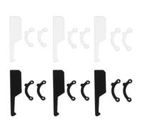 NUOBESTY Clips Moldeadores Invisibles Herramienta de Belleza Nasal 18 Piezas para Levantar y Dar Forma Nariz Diseño de Silicona y Pet para Uso Diario