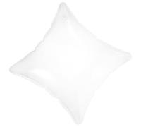NUOBESTY Cojín Inflable Transparente para Camping Almohada Aire Compacta Soporte Ergonómico Portátil para Sofá y Viajes Núcleo Inflable