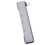 NUOBESTY Concentrador USB-c Puertos Adaptador USB Portátil Expansor de Puerto USB PD Charging para Trabajo Casa