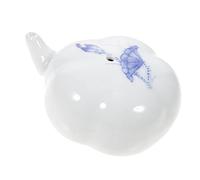 NUOBESTY Contenedor Gotero de Porcelana para Caligrafía China y Pintura Sumi-E Bandeja de Tinta Platos de Salsa Japonesa Soporte para Pincel Adecuado para Estudio de Arte Oriental