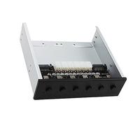 NUOBESTY Controlador de Alimentación de Disco Duro de Vías para Pc Selector de Disco Duro Compatible para Extender la Útil y Instalación Bahía