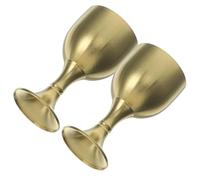 NUOBESTY Copa de Ofrenda Resistente No se Desvanece Fácilmente Delicada de Aleación de Cobre Dorado Adecuado para Uso en Templos y Oraciones Budistas