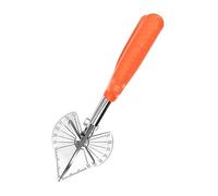NUOBESTY corte de ángulo cortador de canaletas herramienta de corte manual cizallas canaletas cizalla canal multifuncional de polivinilo Naranja