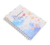 NUOBESTY Cuaderno de Contabilidad Financiera A5 con Encuadernación en Espiral y 50 Hojas para Registros Diarios y Mensuales en Papel, Adecuado para Planificación y Ahorro