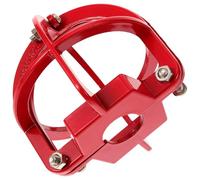 NUOBESTY Cubierta Protectora Metálica Roja para Cabezal de Rociadores contra Incendios, Jaula de Protección Resistente para Sistemas de Seguridad contra Incendios en Techo, Tapa