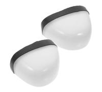 NUOBESTY Cubiertas Protectoras de Puntera para Zapatos de Seguridad Resistentes Impactos y Perforaciones Plástico Duradero para Protección Laboral Cómodas para Uso Prolongado Talla