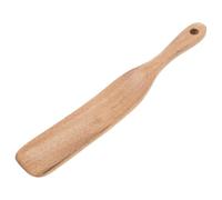 NUOBESTY Cuchara de Madera para Mezclar Masa Madre, Espátula Plana de Madera para Cocinar, Varilla para Remover Masa Madre, Utensilio Multifuncional para Hornear y Preparar Reutilizable