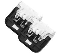 NUOBESTY Cuchillas de Repuesto Desmontables para Maquinilla Eléctrica de Mascotas 2 Piezas Cuchillas para Cortar Pelo y Patas de Perros y Gatos Accesorio de Recorte Portátil y