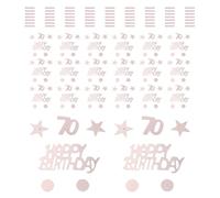 NUOBESTY Decoración De Mesa De Comedor Con Confeti De Estrellas Y Círculos Suministros De Confeti Para Mesa De Cumpleaños