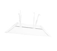 NUOBESTY Deflector de Aire Acondicionado Antidirecto de Ventilación para Salas y Oficinas Instalación sin Perforación Protección contra de Aire