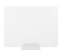 NUOBESTY Divisor de Mesa Acrílico Autónomo con Soportes para Exámenes Estudiantiles y de Trabajo Oficina de Instalar y Limpiar