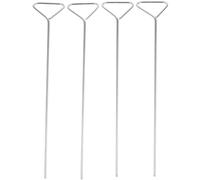 NUOBESTY Esparcidor Celular de Acero Inoxidable 4 Piezas Triángulo para Laboratorio Ciencia Celular Herramienta de Extensión para Placas de Petri y Experimentos Educativos