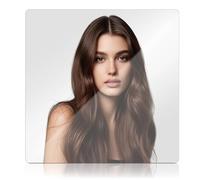NUOBESTY Espejo Acrílico Adhesivo Cuadrado para Maquillaje, Decorativo sin Marco, Resistente y Amplificador de Luz Natural Hogar