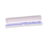 NUOBESTY Estuche De Lápices Almacenamiento para Apple Pencil Generación Morado Portátil Antivibraciones Ranuras Organizador Práctico