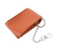 NUOBESTY Estuche de Mano para Pintalabios Marrón con Espejo y Resistente a Rayaduras, Organizador Compacto para Maquillaje Adecuado para Viaje y Bolso