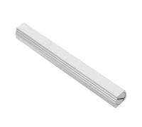 NUOBESTY Estuche de Mezuzá de Aleación de Aluminio Plata 12,5 Cm para Puerta sin Agujeros Adhesivo Resistente, Soporte Tradicional Judío para Bendición y Decoración de Hogares Judíos