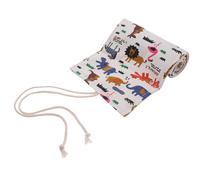 NUOBESTY Estuche Enrollable 48 Compartimentos Organizador Portátil y Resistente para Lápices de Lona para Bolígrafos y Lápices de Colores en Escuela o Arte