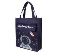 NUOBESTY Estuche para Lápices De Gran Capacidad Bolso De Mano Bolso para Textos y Documentos