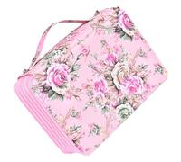 NUOBESTY Estuche para Lápices De Ranuras Asa Multicapa para Guardar Obras De Arte para Material Escolar y Dibujo