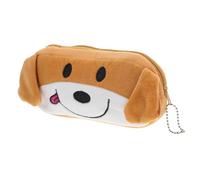 NUOBESTY Estuche para lápices Estuche de Animales pequeña Caja de lápices Lindo Bolso estacionario Titular de Almacenamiento de papelería Bolsa de para niños Metal Brown