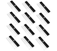 NUOBESTY Estuche Transparente para Bolígrafos Pequeños 12 Unidades Plástico Portátil Estudiantes Profesionales Uso Escolar Oficina Viaje Obsequio