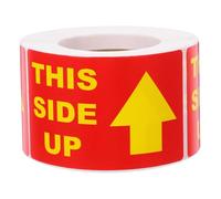 NUOBESTY Etiquetas Adhesivas De Advertencia Frágil Para Envío Pegatinas Resistentes Con Adhesivo Fuerte Para Embalaje Seguro De Unidades Identificación Clara y Protección De Productos Delic