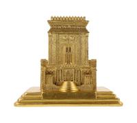 NUOBESTY Figura Decorativa de Resina del Santo Sepulcro de Jerusalén Estatua Religiosa para Decoración de Hogar y Santuario Modelo Compacto y Vintage para Mesa o Escritorio Adorno