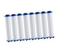 NUOBESTY Filtro Cabezal De Ducha De Algodón Pp 11,5 Cm, Filtro De Ducha Duradero Reemplazable Para Baño Doméstico y Profesional, Pack De 8 Unidades Para Recambio y Filtración