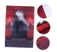 NUOBESTY Fondo de Fotografía de Halloween 150x210 Cm, Tela Texturizada Efecto 3D Realista, Tapiz para Colgar Pared, Accesorios para Fotos y Decoración de Estudio Fotográfico