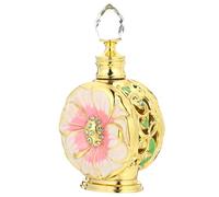 NUOBESTY Frasco de Perfume de Vidrio Rellenable de 12 Ml para Aceites Esenciales Tapa Hermética para Aromaterapia y Viajes