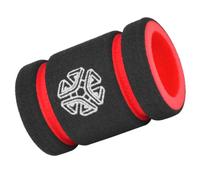 NUOBESTY Funda de Agarre para Tatuajes de Esponja Roja, Portátil y Absorbente de Sudor, Tubo de Mango Duradero Diámetro 30mm para Máquina de Tatuajes