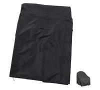 NUOBESTY Funda para Mecedora de Exterior Resistente al Agua Tamaño 32X35X36 Pulgadas Color Negro Funda Protectora para Silla Giratoria de Patio y Jardín Cobertura Antipolvo para