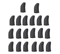 NUOBESTY Fundas para Dedos para Juegos Móviles 20 Pcs Funda Transpirable y Antideslizante Fibra de Cobre Compatible Pantalla Táctil Accesorios para Gamers Control Preciso Sudor