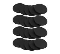 NUOBESTY Fundas Protectoras Cabeza del Estetoscopio 20 Piezas de Silicona Negra Repuestos Duraderos para Accesorios de Estetoscopio Protección Práctica para Uso Médico Diario