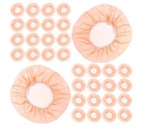 NUOBESTY Fundas Protectoras para Detectores de Humo Cubiertas Antipolvo Naranjas 50 Unidades 10 Cm 1.5 Mm para Alarma contra Incendios Oficina Cocina Seguridad contra Polvo