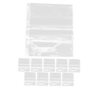 NUOBESTY Fundas Protectoras para Negativos de Película y Almacenamiento de Fotos, para Coleccionistas, Diseño Práctico, Resistentes al Agua, 10 Hojas con 120 Orificios, Color Transparente