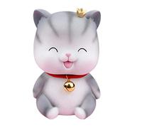 NUOBESTY Gatito Hucha Niños Lindo Dinero Banco de Monedas para Niños Niñas Decoración de Escritorio Olla de Ahorro Estilo de Decoración 2