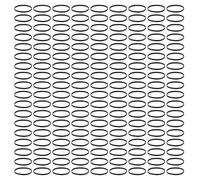 NUOBESTY Gomas Elásticas Negras Pequeñas Pelo 300 Unidades Bandas Pelo Negras Resistentes y Elásticas Ideales para Peinados Diarios Trenzas y Uso Escolar