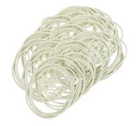 NUOBESTY Gomas Elásticas para Oficina, Bandas Elásticas Beige de Goma, Estirables y Resistentes a Rotura, para Archivos, Documentos y Gestión de Archivos en Oficina y Hogar