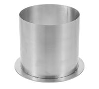 NUOBESTY Grommet de Acero Inoxidable para Conducto de Basura Diseño Redondo y Resistente Corrosión, Adecuado para Cocinas Domésticas y Bancos de Trabajo Hospitalarios