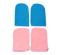 NUOBESTY Guantes Calentadores de Cera para Cuidado de Manos Talla Única Lavables y Reutilizables Ideales para Tratamientos Parafina Hogar Salones y Spa Pack de 2 Unidades