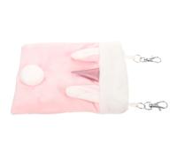NUOBESTY Hamaca Cálida para Hámster Pequeña, Cama Colgante de Algodón para Jaulas, Accesorios para Mascotas Pequeñas como Cobayas y Petauros del Azúcar, Cama Cómoda y Aislante para