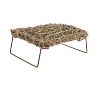 NUOBESTY Hamaca para Reptiles de Fibras Naturales Cama Colgante Transpirable Antideslizante Cama para Dragones Barbudos y Accesorio Duradero para Terrarios