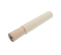 NUOBESTY Herramienta para Hacer Joyas Varilla de Lana y Madera para Pulir y Rectificar Orificios Interiores en Cobre y Metal en Joyería Artesanal