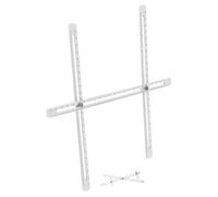NUOBESTY Herramientas de Medición para de Plástico para Grosor Altura y Diámetro de Arcilla Herramienta Multifuncional para
