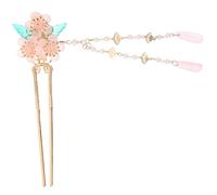 NUOBESTY Horquilla Cabello Borla Larga Colgante 1 Unidad Tamaño Mediano Estilo Antiguo para Mujer Boda y Fiesta Tradicional China