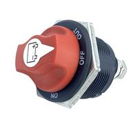 NUOBESTY Interruptor Maestro de Corte de Batería 12v-24v 100A Resistente al Agua para Rv Atv Coches Barcos y Vehículos Recreativos Desconexión de Alimentación y Corte de Energía Segura