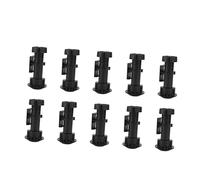 NUOBESTY Juego De 10 Patas De Ajuste para Muebles Bisagras Extensores Soporte para Monitor Patas De Sofá Patas De Muebles Zócalo Soporte De Escritorio Tapa De Contenedor Ajustable