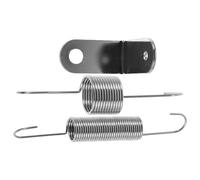 NUOBESTY Juego de 3 Resortes Metálicos de Retorno para Varillaje del Acelerador, Compatible Sbc Bbc 302 350, Kit de Reparación para Taller de Autos