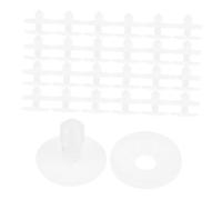 NUOBESTY Juego De 40 Juntas de Plástico para Muñecas Accesorios Flexibles para Articulaciones de Muñecas DIY Conectores Movibles para Animales de Peluche y Creación de Títeres
